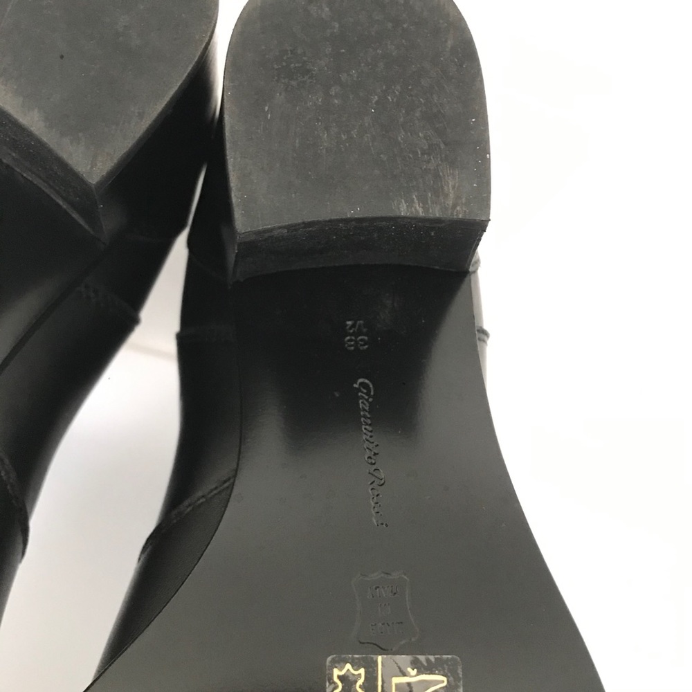 SOLD Gianvito Rossi Milano Austin VIP Black Bootie - Picture 10 of 12